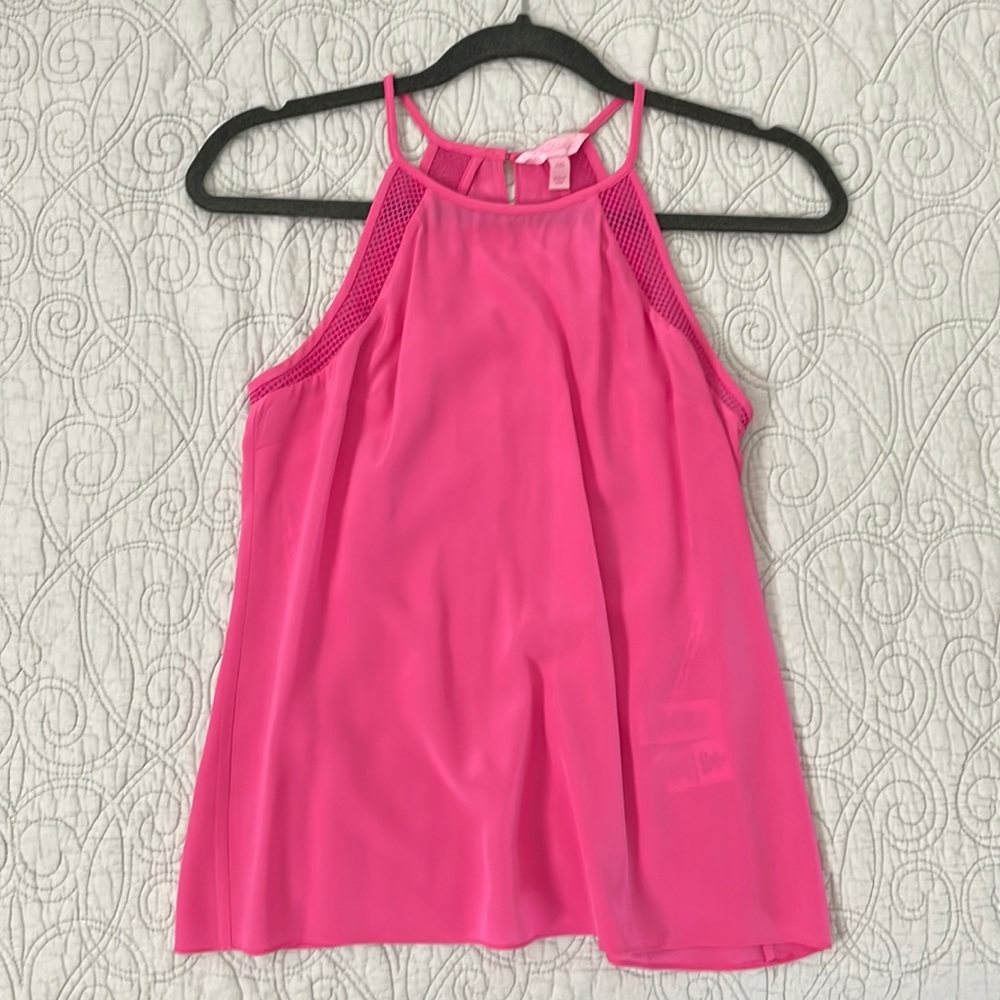 Lilly Pulitzer Jolie Silk Tank Top